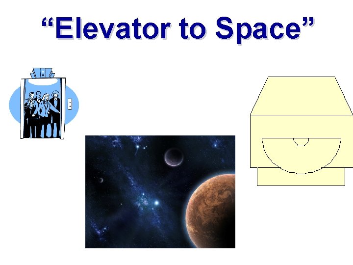 “Elevator to Space” 