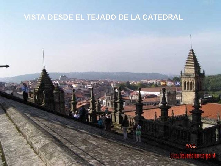 VISTA DESDE EL TEJADO DE LA CATEDRAL 