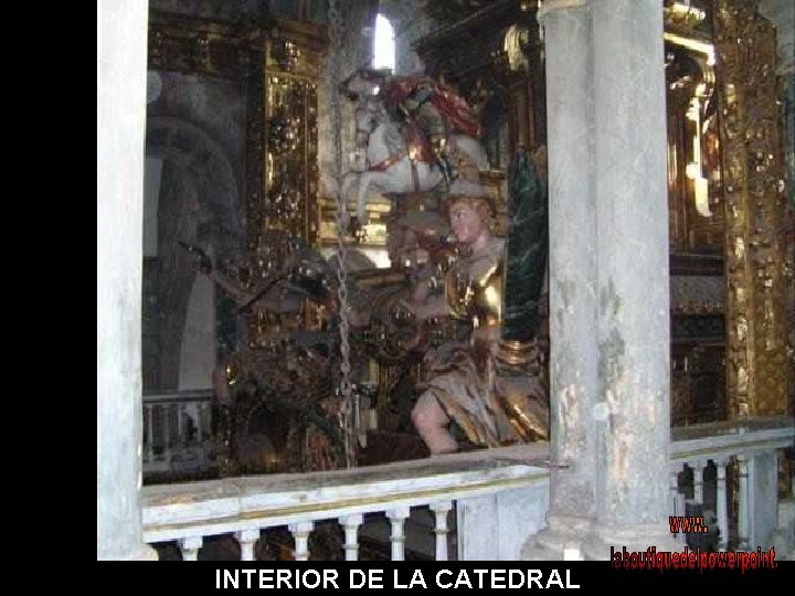 INTERIOR DE LA CATEDRAL 