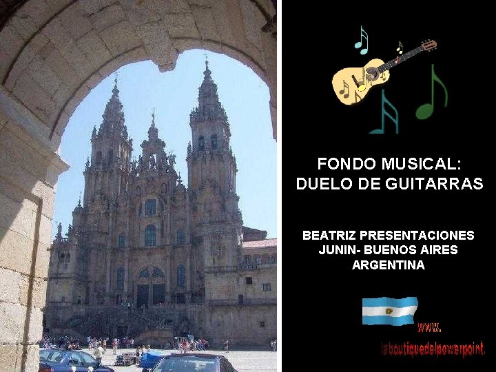 FONDO MUSICAL: DUELO DE GUITARRAS BEATRIZ PRESENTACIONES JUNIN- BUENOS AIRES ARGENTINA 