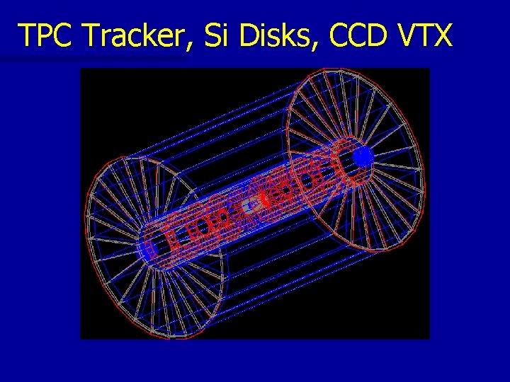 TPC Tracker, Si Disks, CCD VTX 