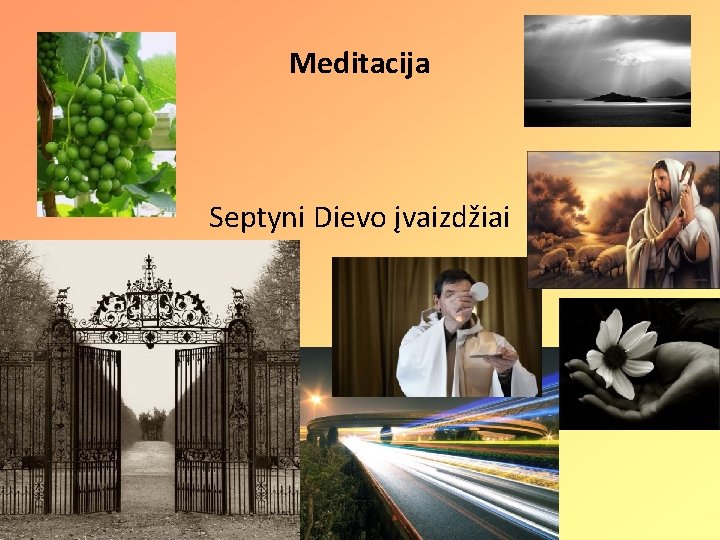 Meditacija Septyni Dievo įvaizdžiai 