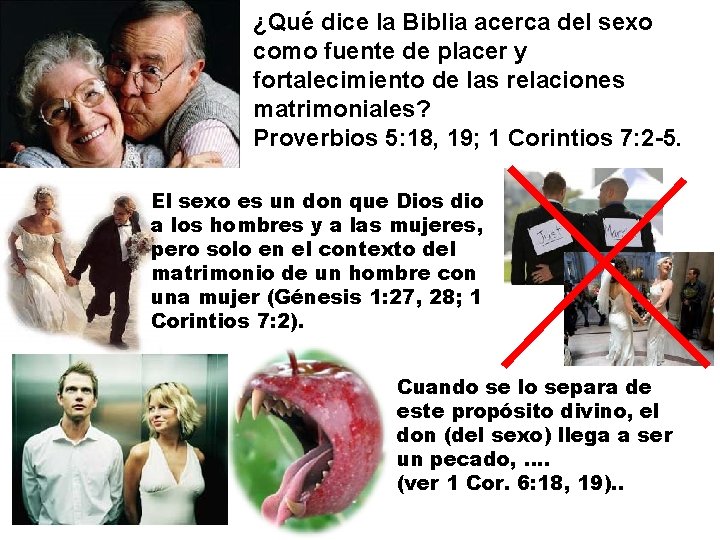 ¿Qué dice la Biblia acerca del sexo como fuente de placer y fortalecimiento de