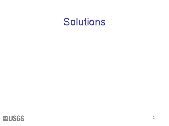 Solutions 3 