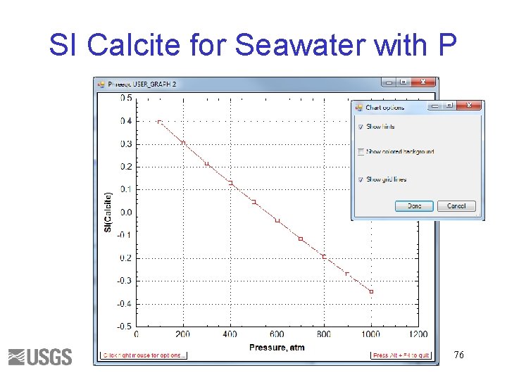 SI Calcite for Seawater with P 76 