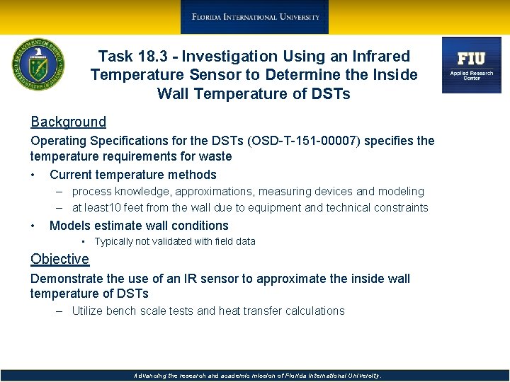 Task 18. 3 - Investigation Using an Infrared Temperature Sensor to Determine the Inside