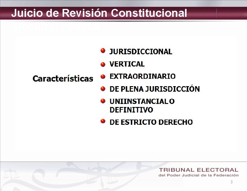 Juicio de Revisión Constitucional Electoral Federal 3 