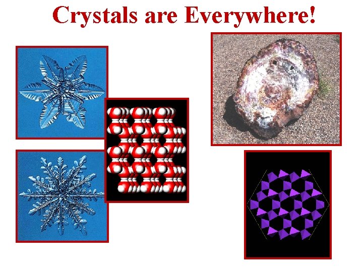 Crystals are Everywhere! 