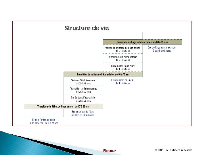 Structure de vie Retour © ERPI Tous droits réservés 