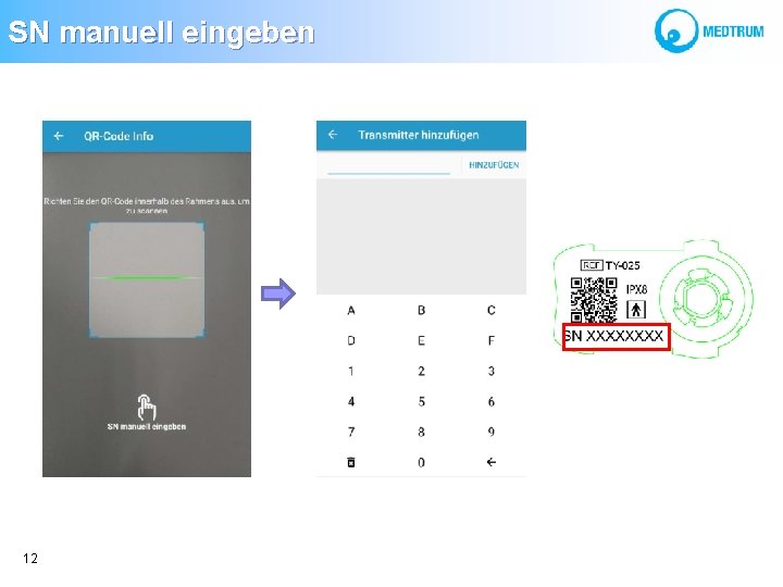 SN manuell eingeben 12 