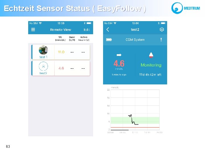 Echtzeit Sensor Status ( Easy. Follow ) 63 