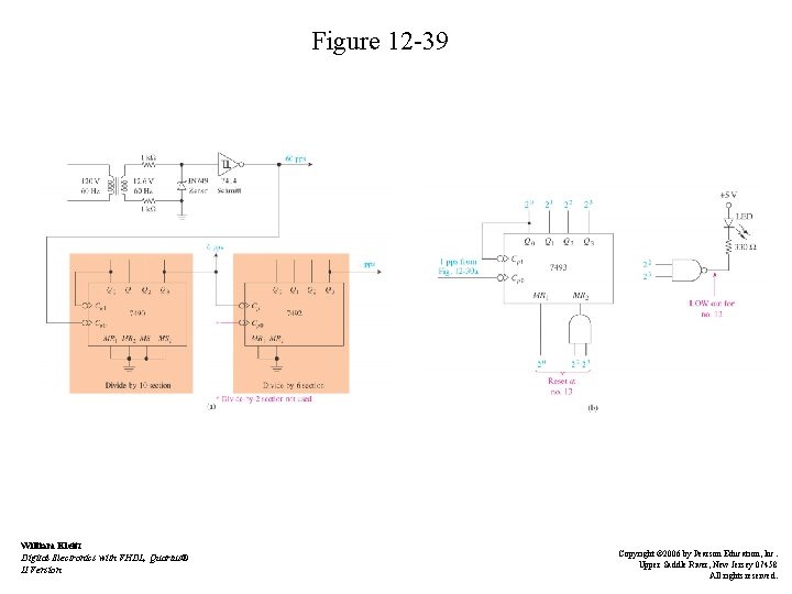 Figure 12 -39 William Kleitz Digital Electronics with VHDL, Quartus® II Version Copyright ©