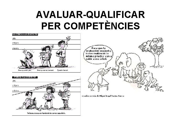 AVALUAR-QUALIFICAR PER COMPETÈNCIES 