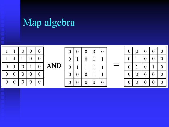 Map algebra 