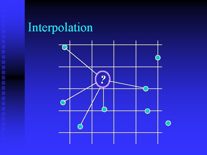 Interpolation ? 