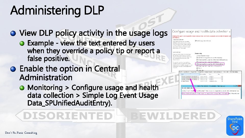 Don’t Pa. . Panic Consulting 