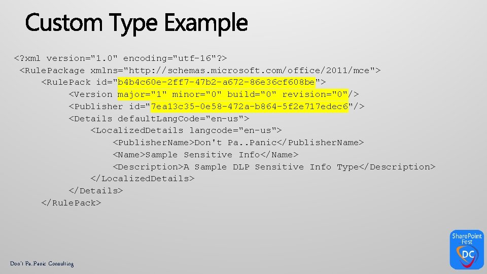 <? xml version="1. 0" encoding="utf-16"? > <Rule. Package xmlns="http: //schemas. microsoft. com/office/2011/mce"> <Rule. Pack