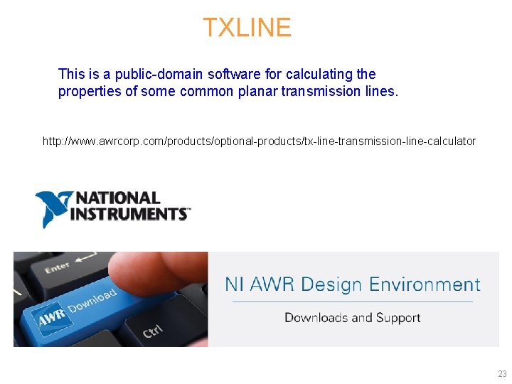 TXLINE This is a public-domain software for calculating the properties of some common planar