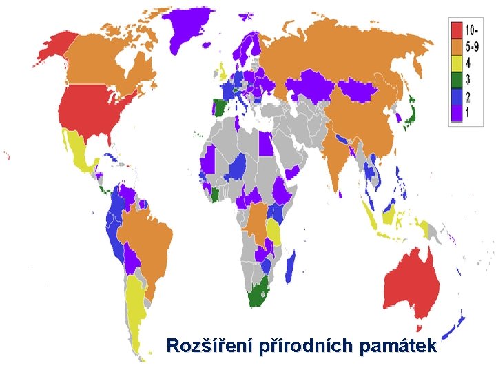 Rozšíření přírodních památek Rozšíření přírodních památek