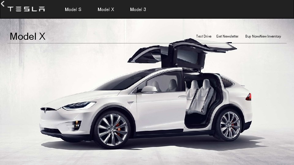  Model S Model X Model 3 Test Drive Get Newsletter Buy Now/New Inventory