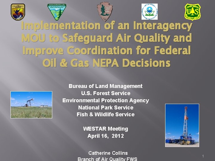 Implementation of an Interagency MOU to Safeguard Air Quality and Improve Coordination for Federal