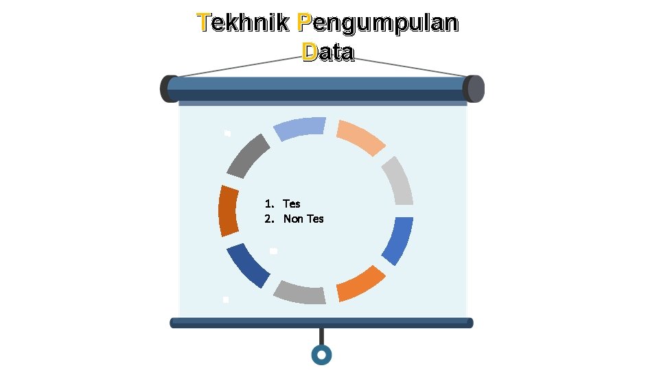 Tekhnik Pengumpulan Data 1. Tes 2. Non Tes 