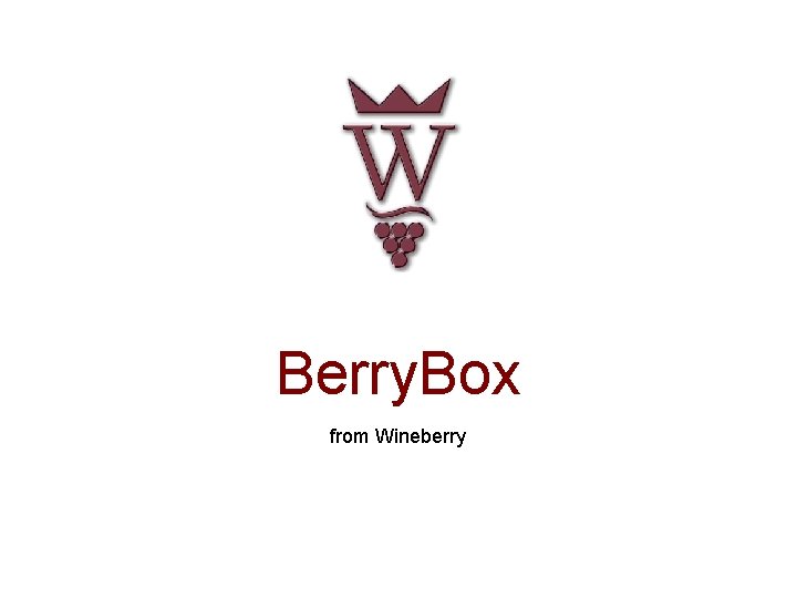 Berry. Box from Wineberry 