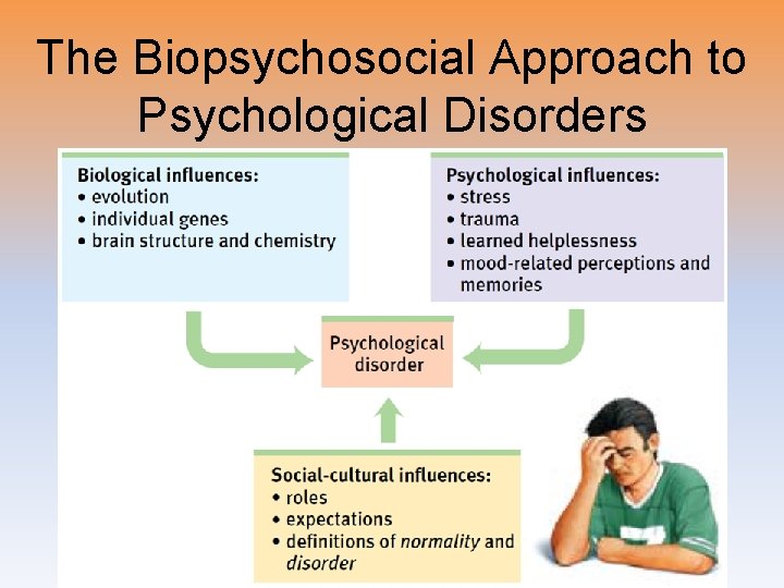 The Biopsychosocial Approach to Psychological Disorders 