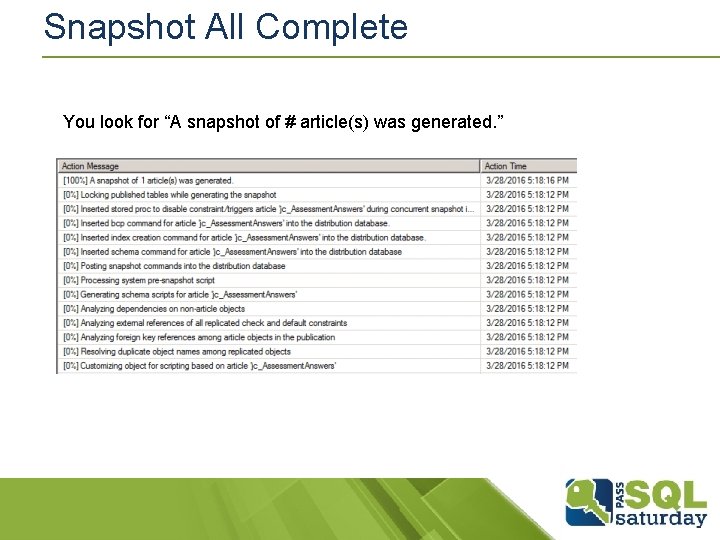 Snapshot All Complete You look for “A snapshot of # article(s) was generated. ” Snapshot All Complete You look for “A snapshot of # article(s) was generated. ”