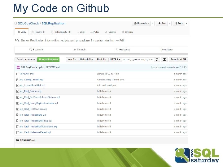 My Code on Github My Code on Github