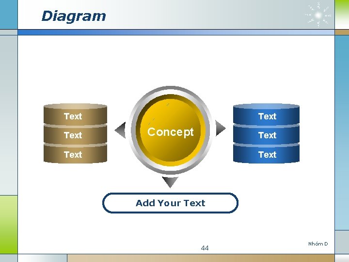 Diagram Text Concept Text Add Your Text 44 Nho m D 