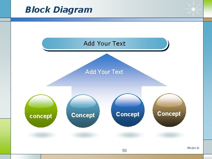 Block Diagram Add Your Text concept Concept 56 Concept Nho m D 