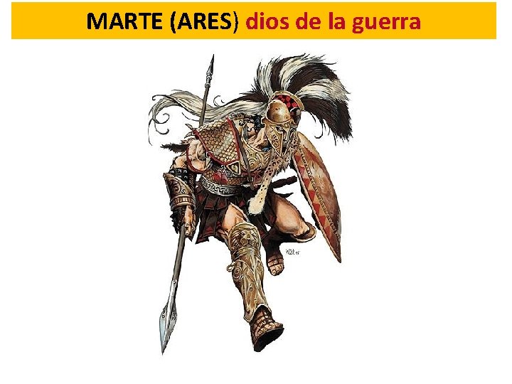 MARTE (ARES) dios de la guerra 