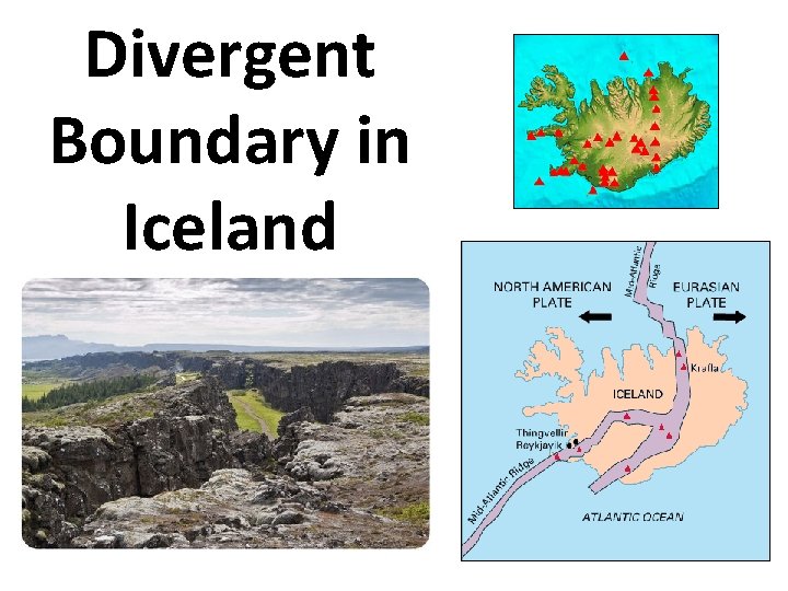 Divergent Boundary in Iceland 