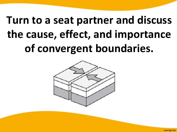 Turn to a seat partner and discuss the cause, effect, and importance of convergent