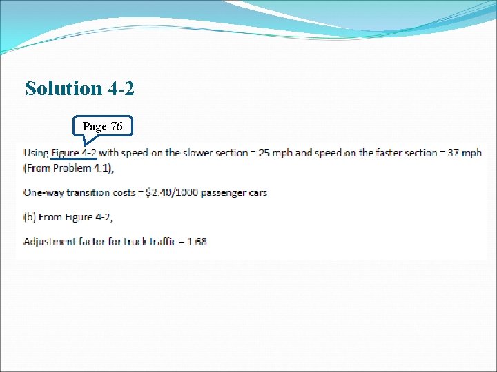 Solution 4 -2 Page 76 