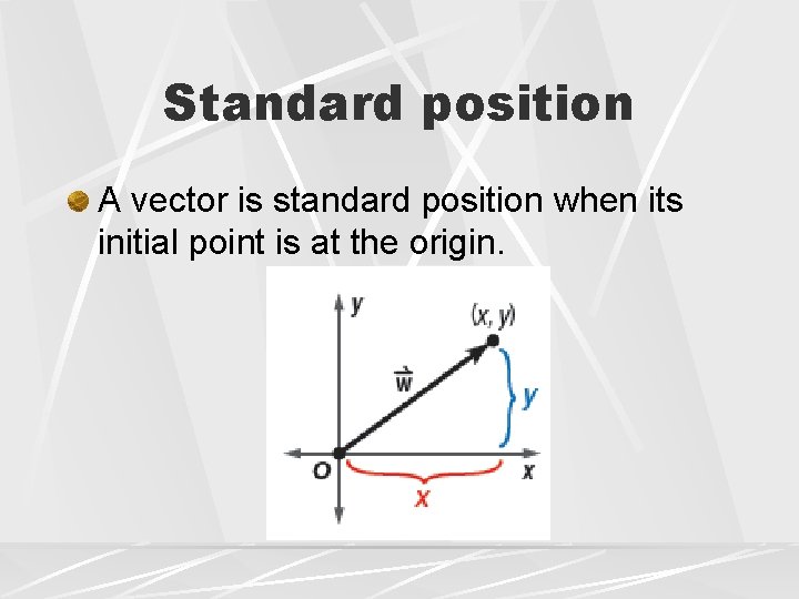 Geometry Lesson 8 7 Vectors Objective Find magnitudes