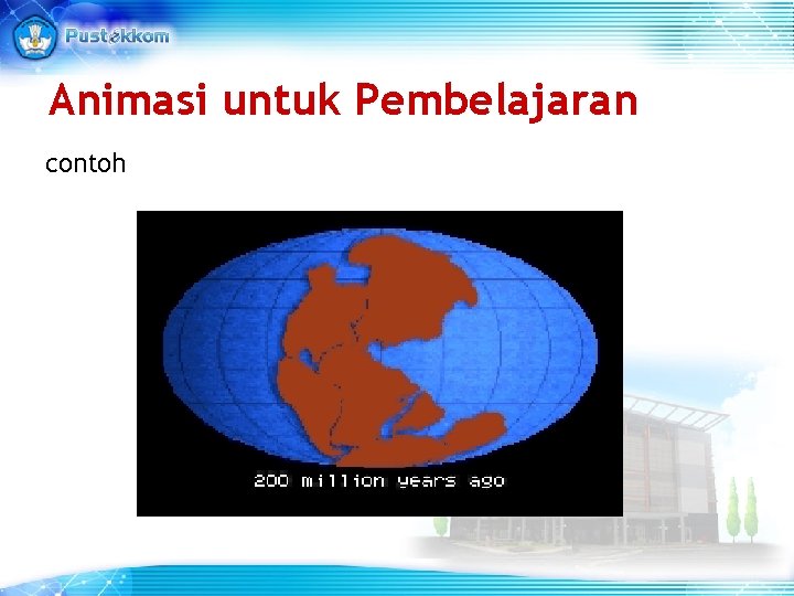 Animasi untuk Pembelajaran contoh 