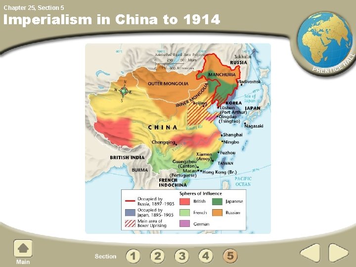 Chapter 25, Section 5 Imperialism in China to 1914 