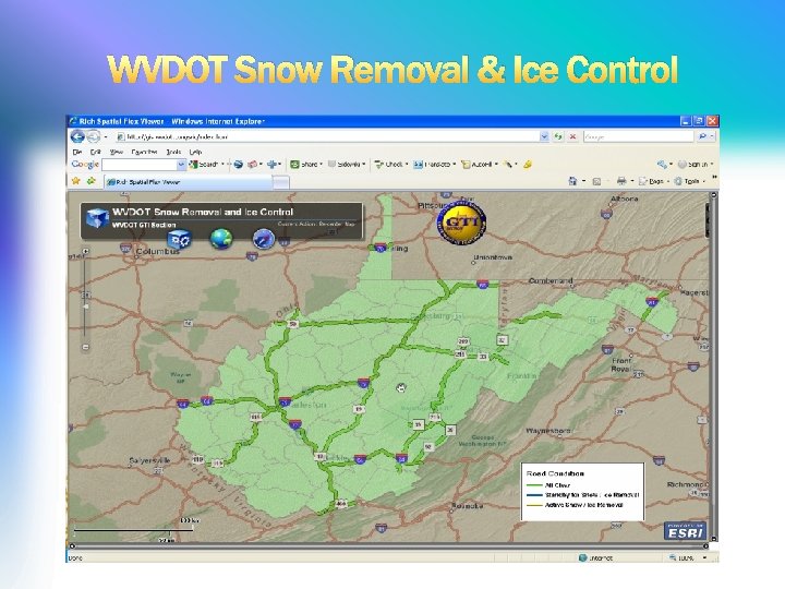 WVDOT Snow Removal & Ice Control 