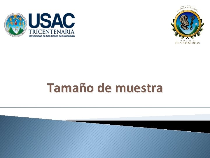 Tamaño de muestra 