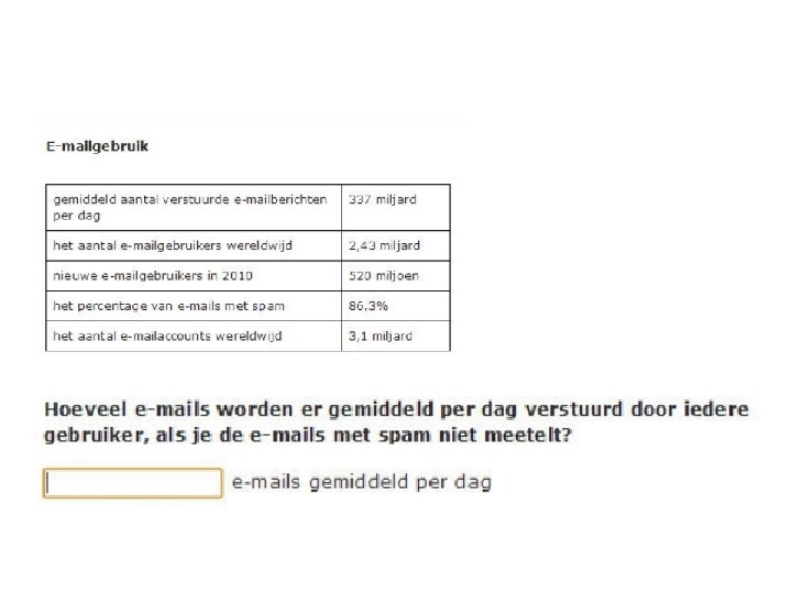 Voorbeeld examenvraag 