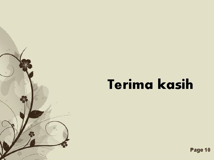 Terima kasih Free Powerpoint Templates Page 10 