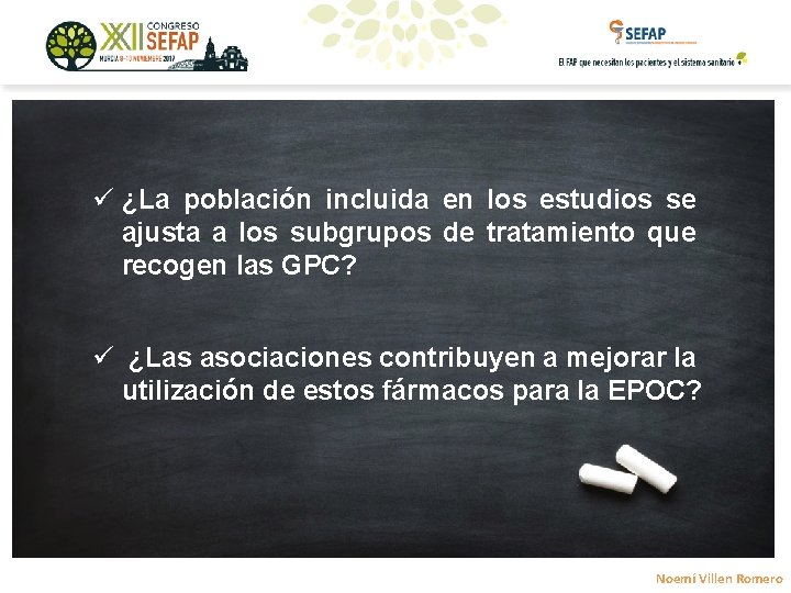 ü ¿La población incluida en los estudios se ajusta a los subgrupos de tratamiento