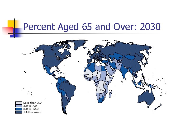 Percent Aged 65 and Over: 2030 