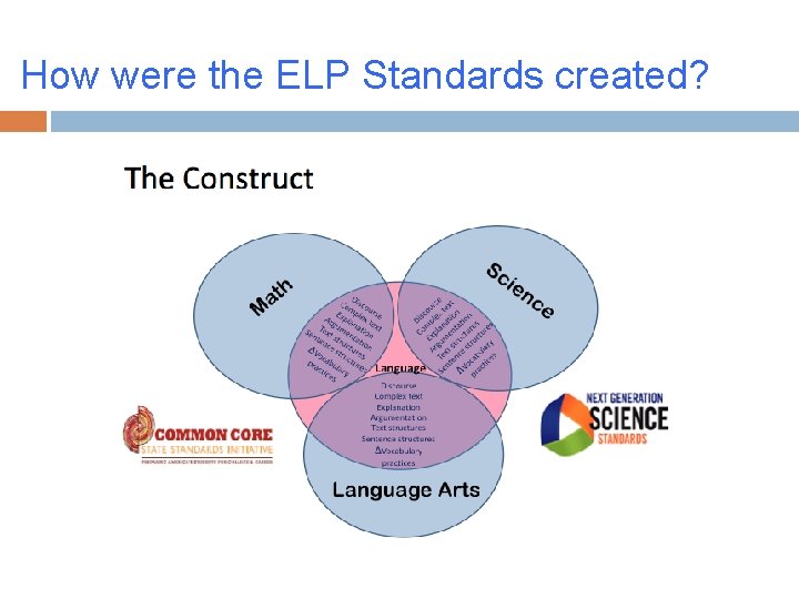 How were the ELP Standards created? 