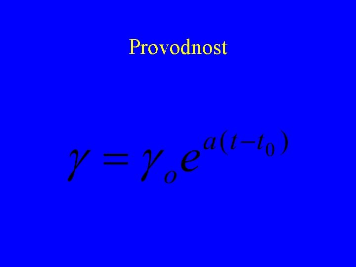 Provodnost 