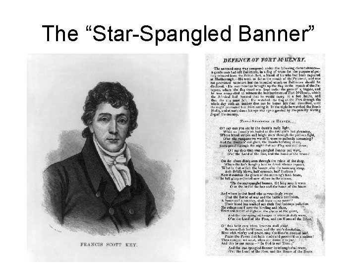 The “Star-Spangled Banner” 