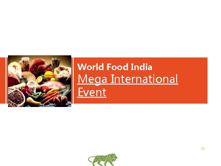 World Food India Mega International Event 15 