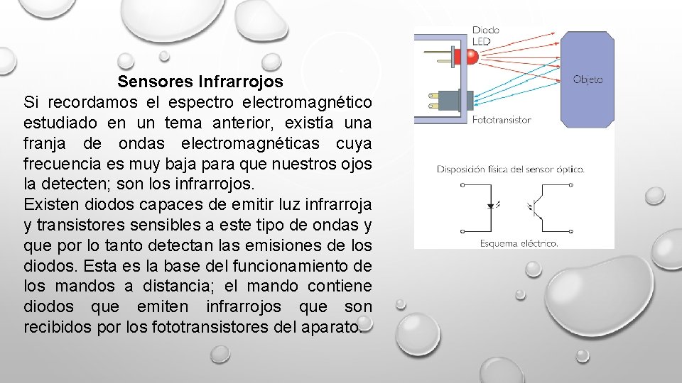 Sensores Infrarrojos Si recordamos el espectro electromagnético estudiado en un tema anterior, existía una